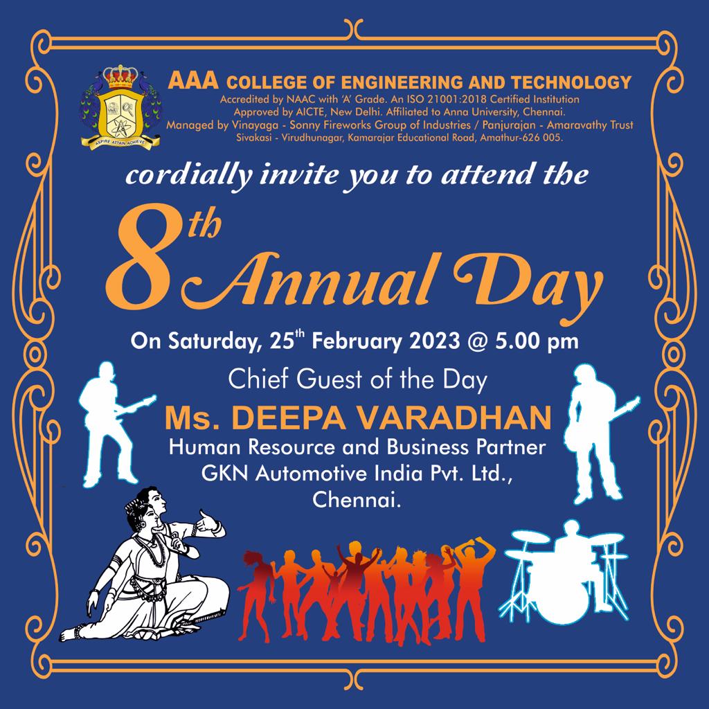 8th Annual Day