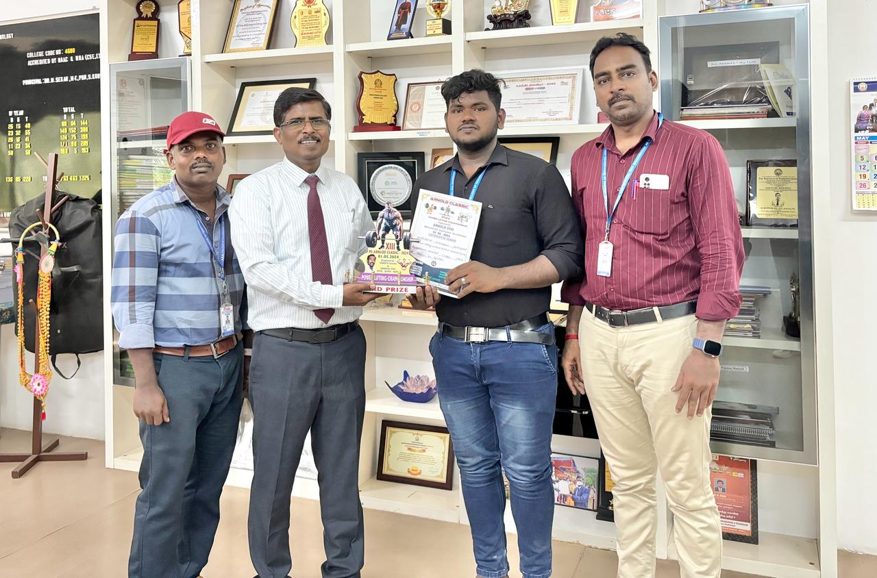 Congratulations for securing Third place in Power Lifting Championship ...